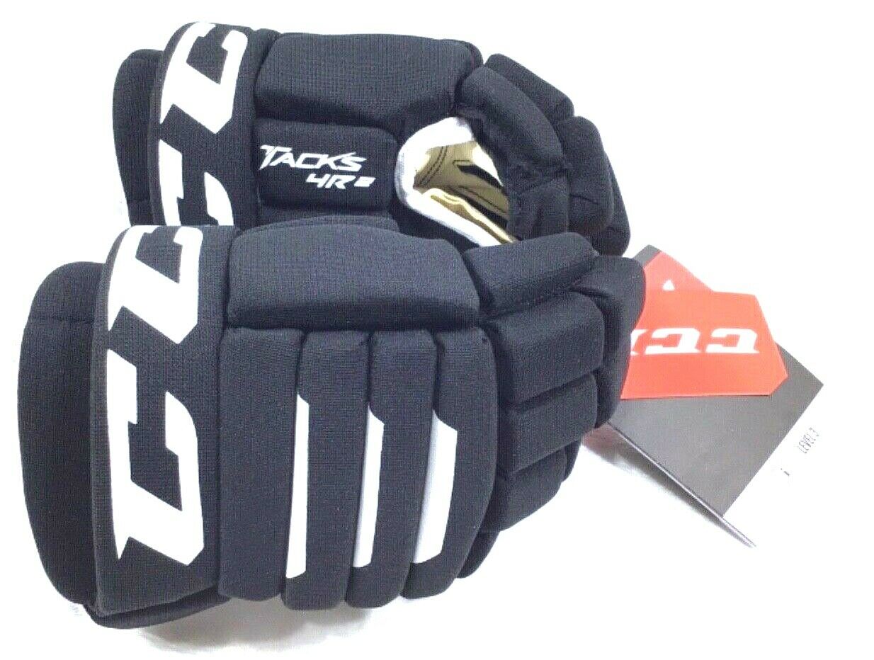 Ccm Tacks 4r2 Hockey Gloves Jr Size 11” Level 3 Sports Equipment Black & White