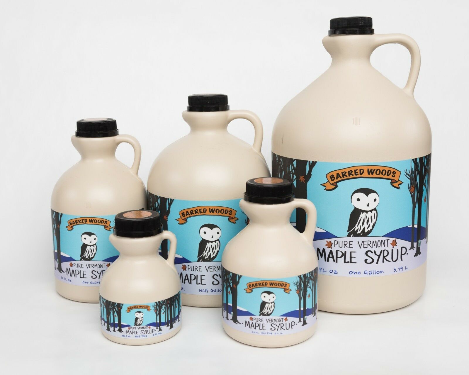 Pure Vermont Maple Syrup - From Barred Woods Maple