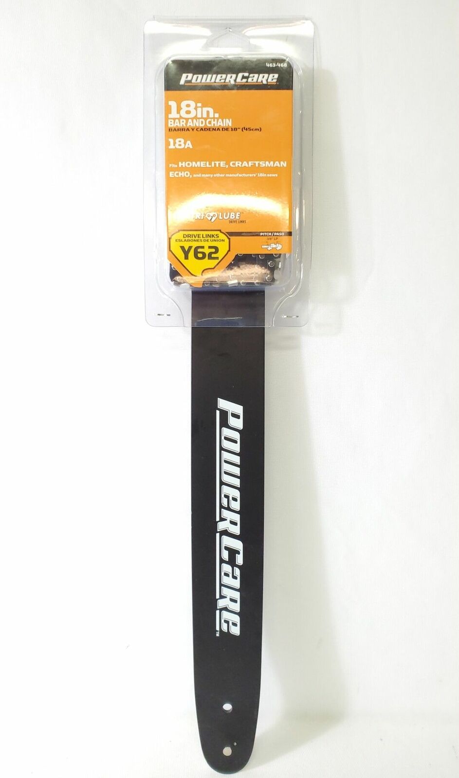 Powercare Y62 18a 18" Bar & Chain Combo 463-468