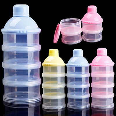 Usa 4 Layers Baby Formula-milk Powder Dispenser Infant Food Storage Container