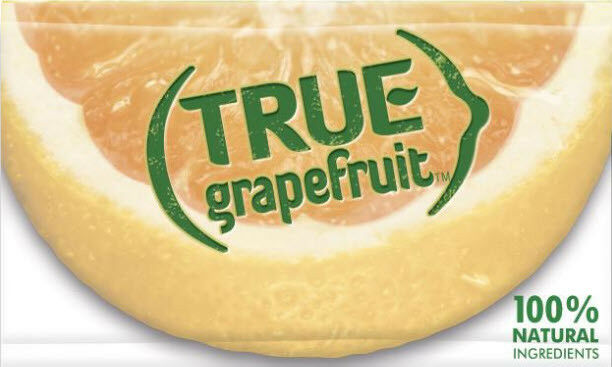 True Grapefruit Crystallized Grapefruit - 100 Bulk Packets - Free Shipping