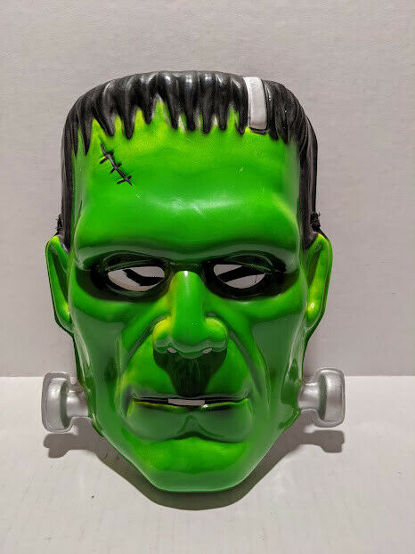 2017 Universal Studios Monsterville Frankenstein Vacuform Mask Rubie's