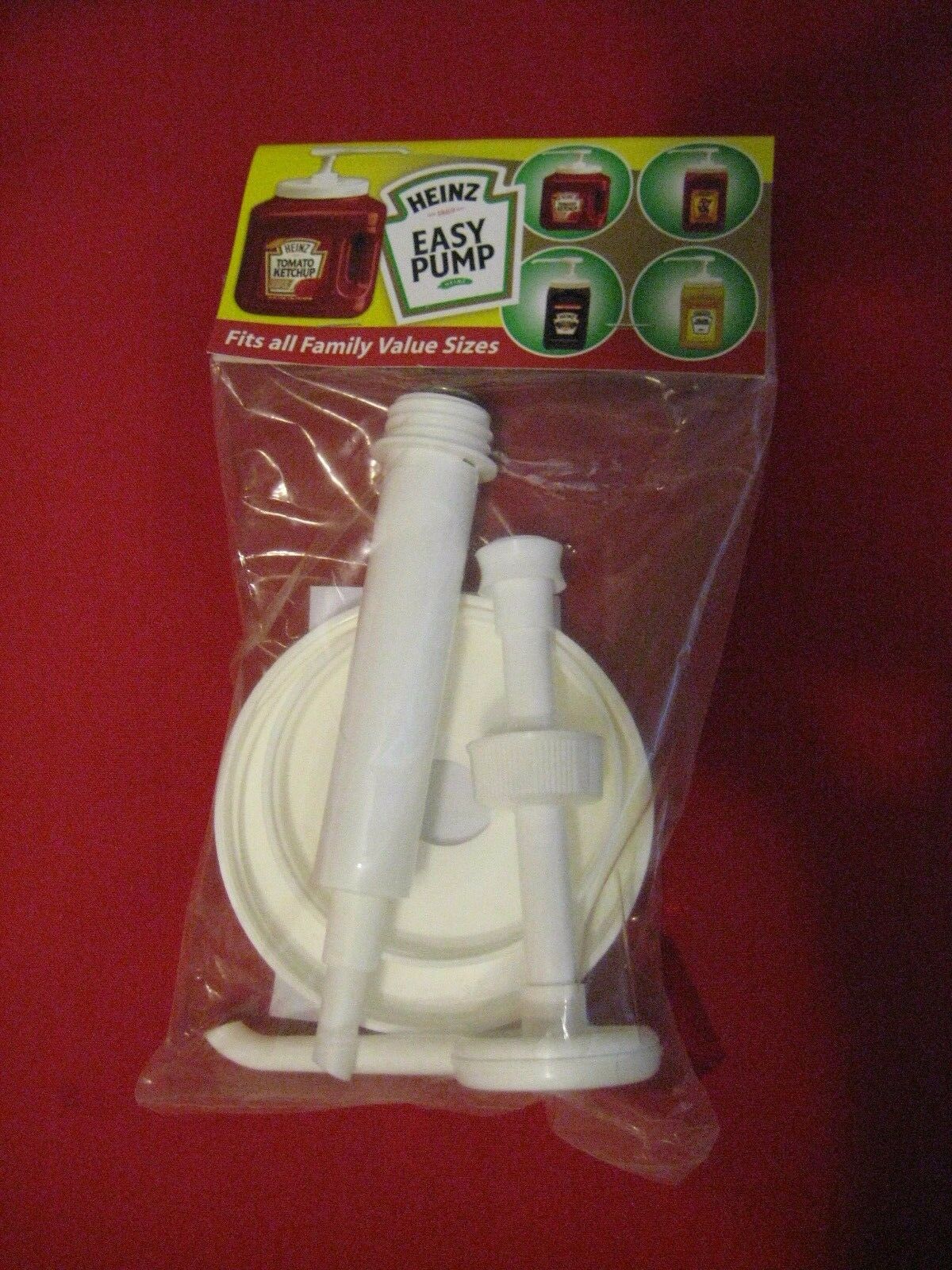 Heinz Easy Pump Dispenser For 49oz - 114oz  Ketchup Mustard Sauce Containers