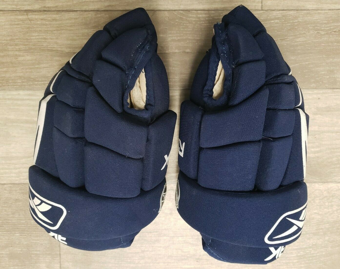 Reebok Rbk Gloves H63k 12" Hockey Gloves 3k Nhl Hockey Gloves Blue
