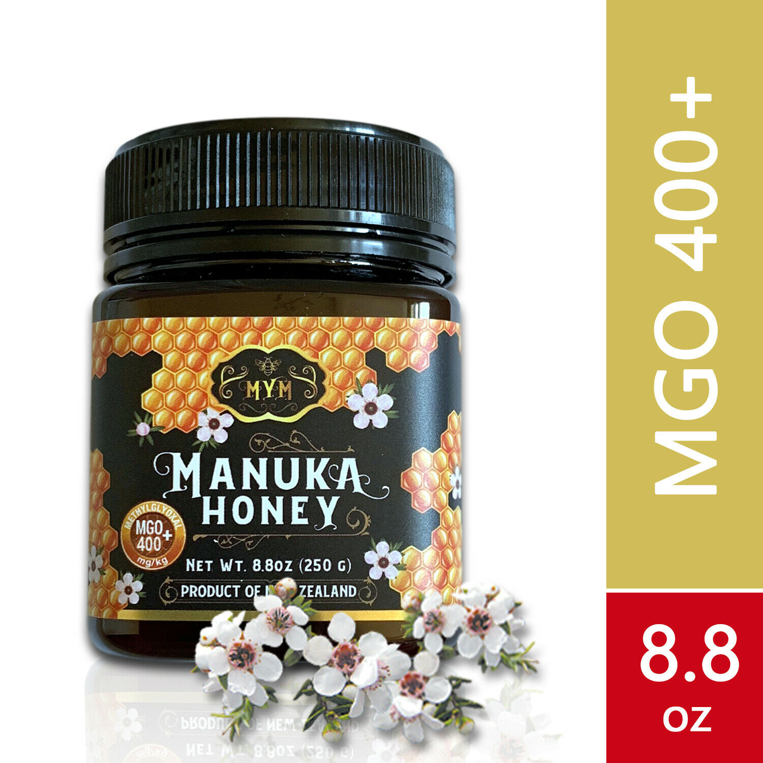 Manuka Honey Mgo 400+ Produce In New Zealand 100% Pure Halal Certified