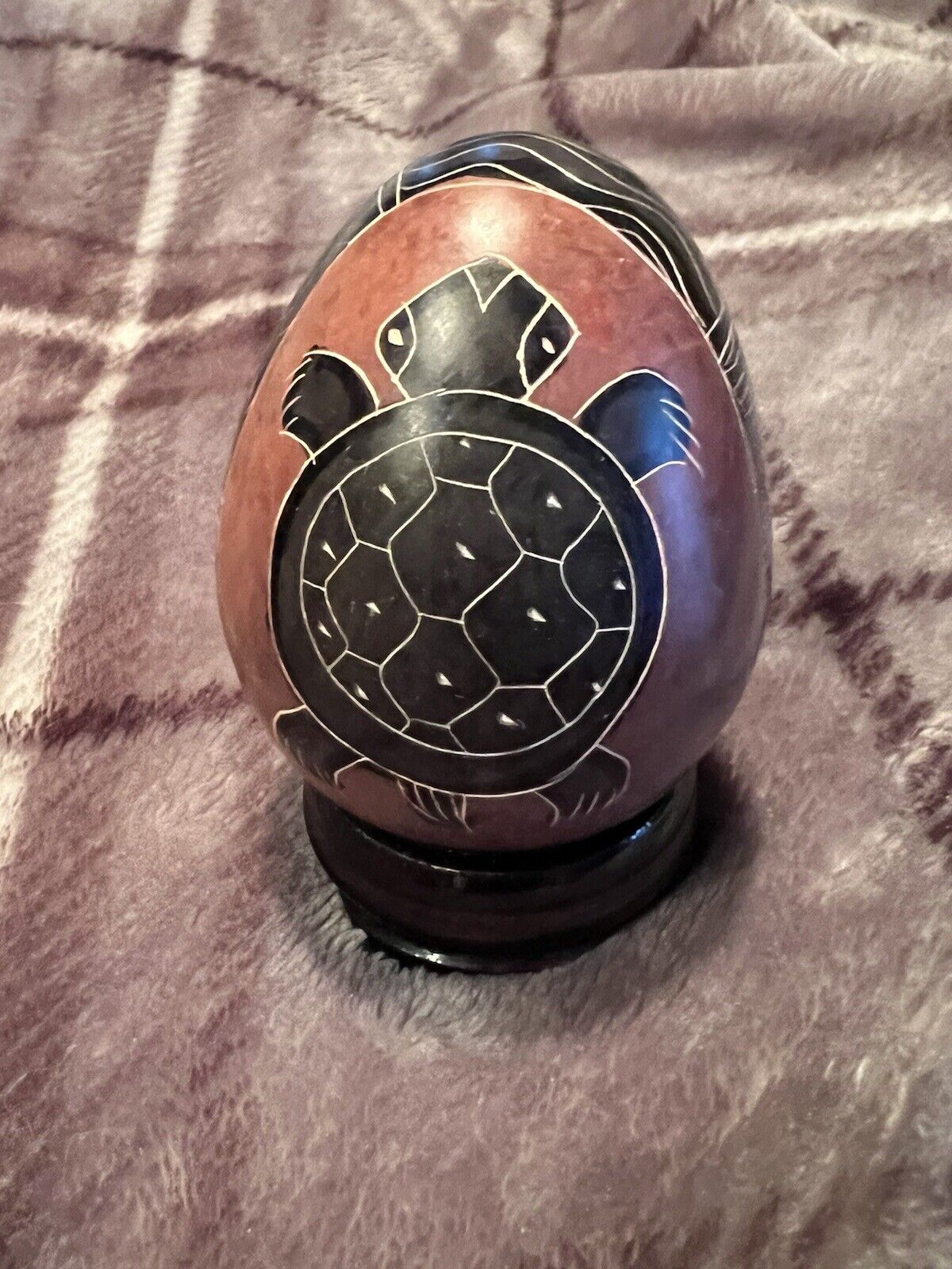 Wood Turtle Egg Made In Kenya