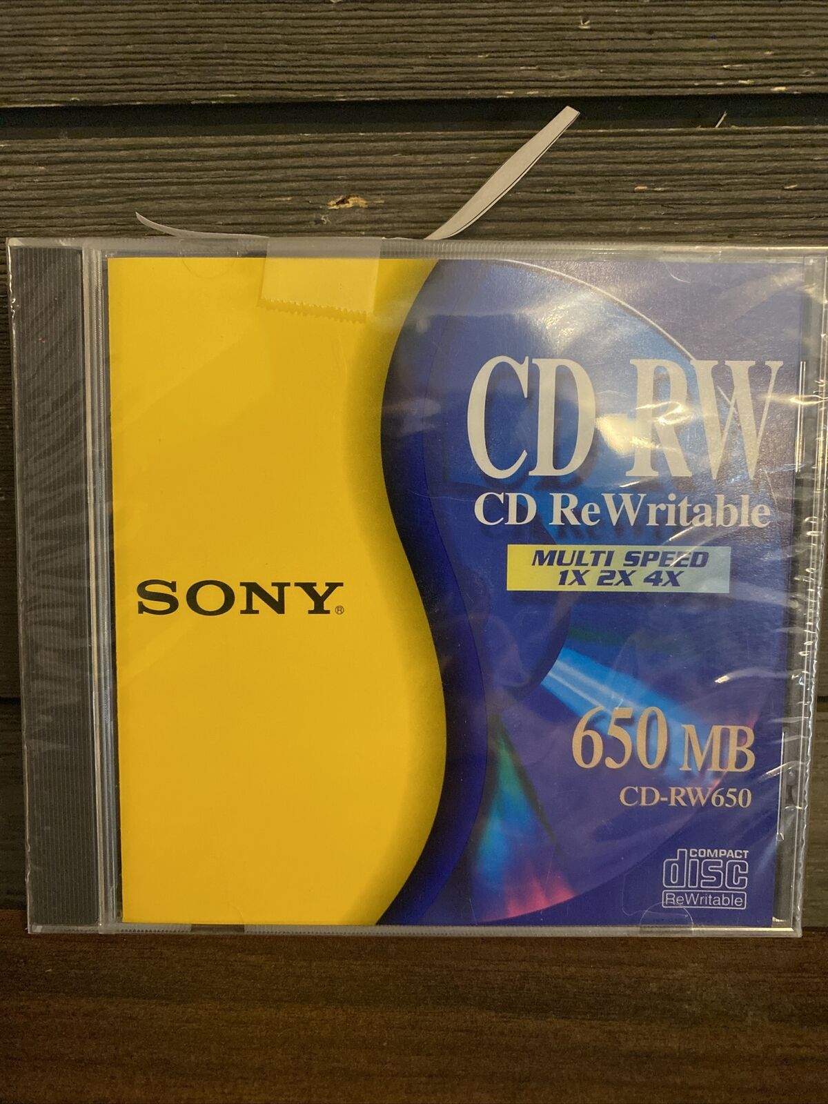 New Sony Cd-rw 650 Mb 1366