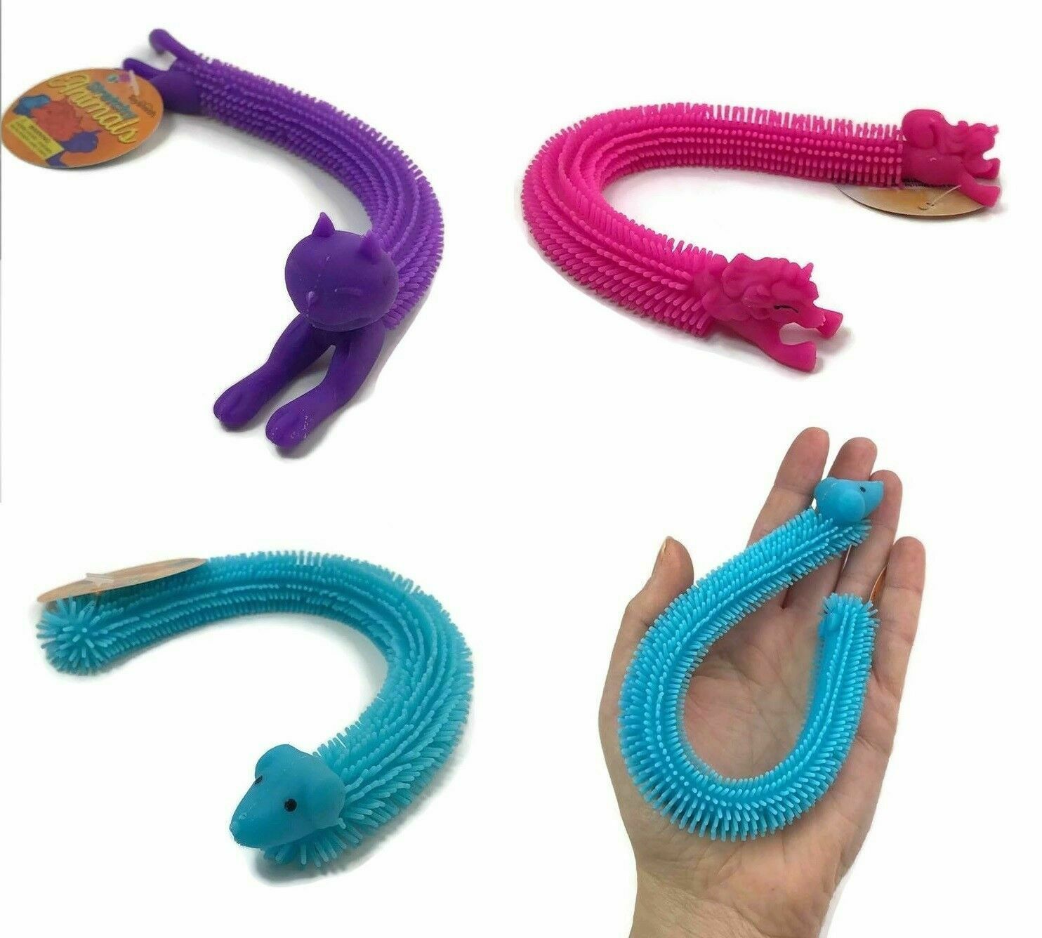 Stretchy Toy Squeeze Animal Cat Dog Unicorn Tactile Fidget Soft