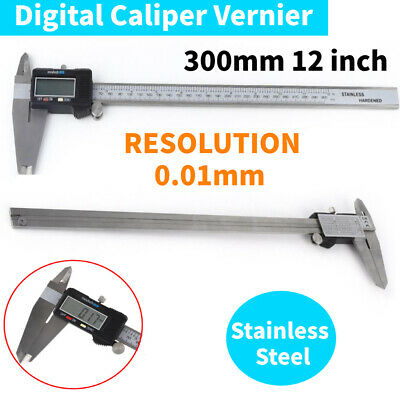 0-300mm Stainless Steel Electronic Digital Lcd Vernier Caliper Gauge Micrometer