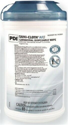 Pdi Sani-cloth Af3 Germ Wipe Surface Disinfectant Cleaner, 7.5" X 15" - Each