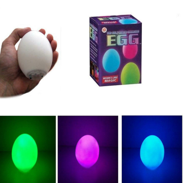 Color Changing Egg Sensory Visual Stimulant Night Light For Kids Toy