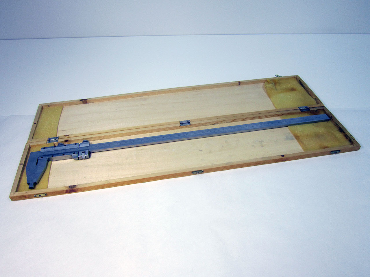 Unbranded 24" 60cm Vernier Caliper In Wooden Case