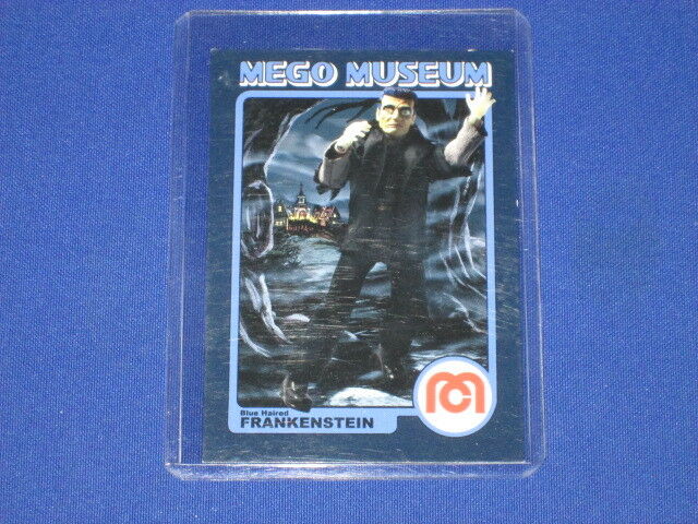 The Blue Haired Frankenstein Monster Horror Wgsh Mego Museum Promo Trading Card
