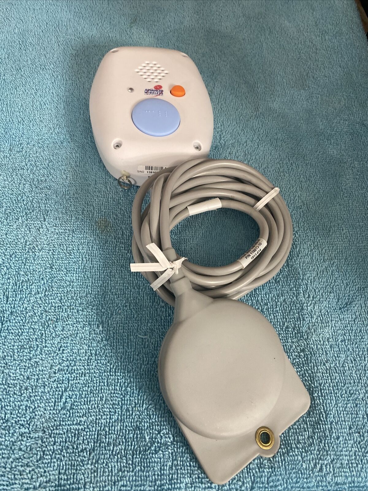 Advanced Wireless Nurse Call Box With Flat Push Call Light Nursing Home Elder