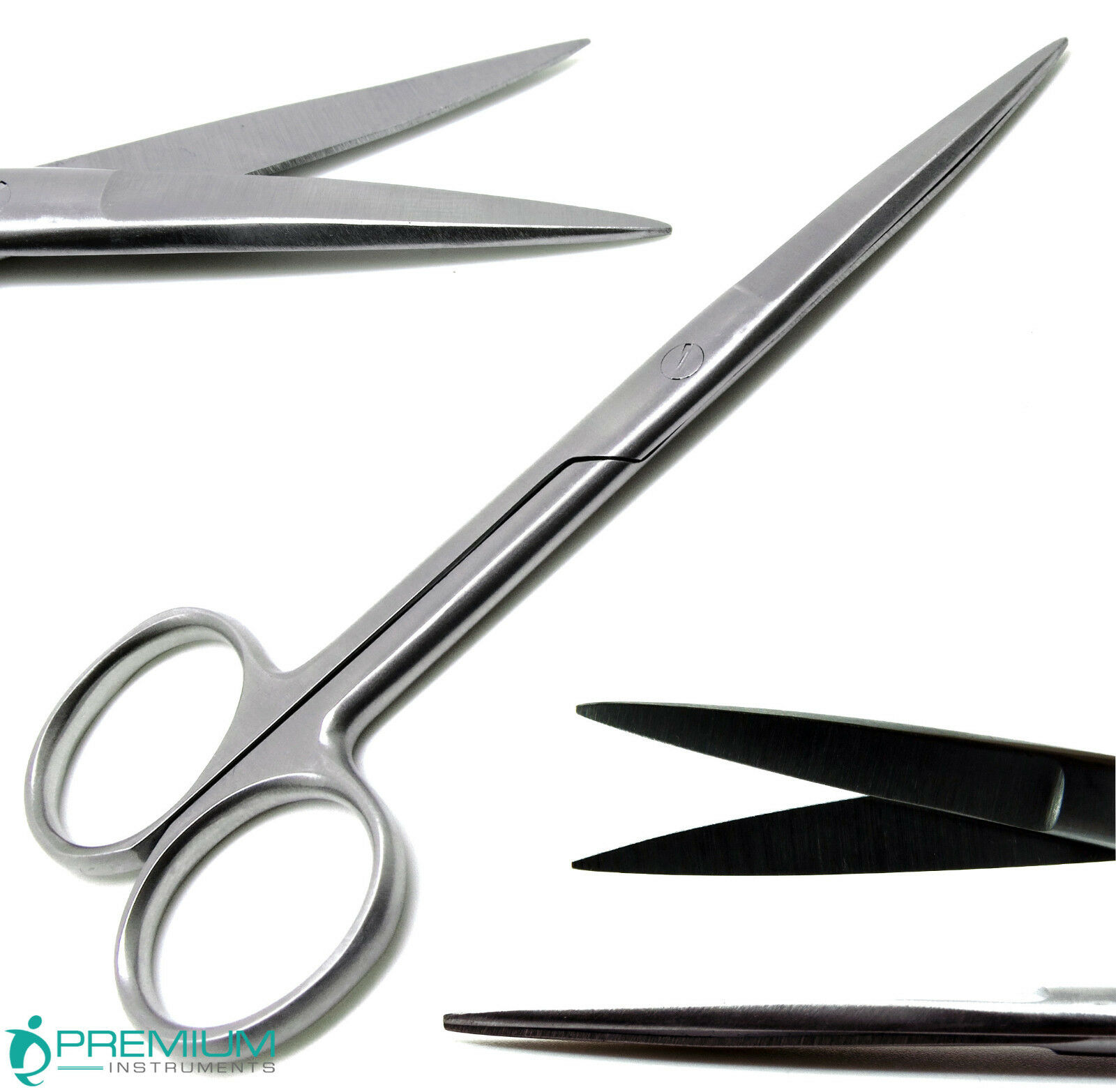Medical Surgical Operating Dissecting Straight Scissors 4.5" Sharp/sharp Ends