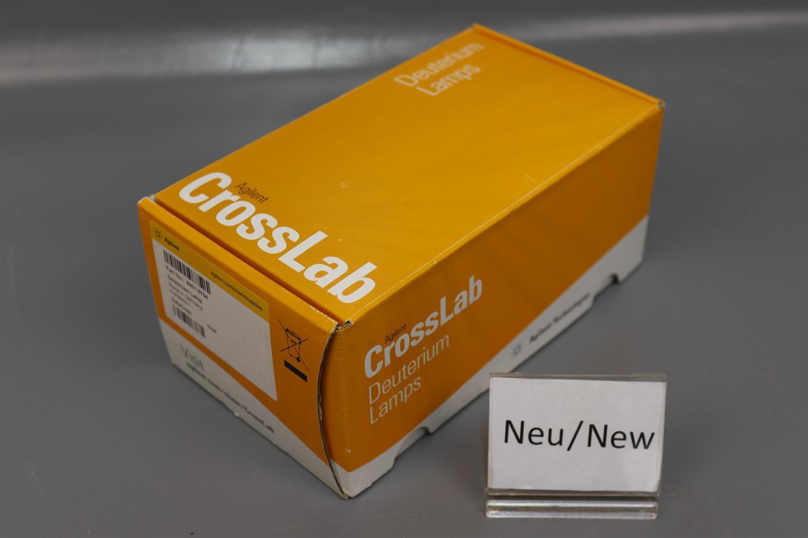Agilent Crosslab 8001-0704 Deuterium Lamp 2000 Hour Sealed Boxed