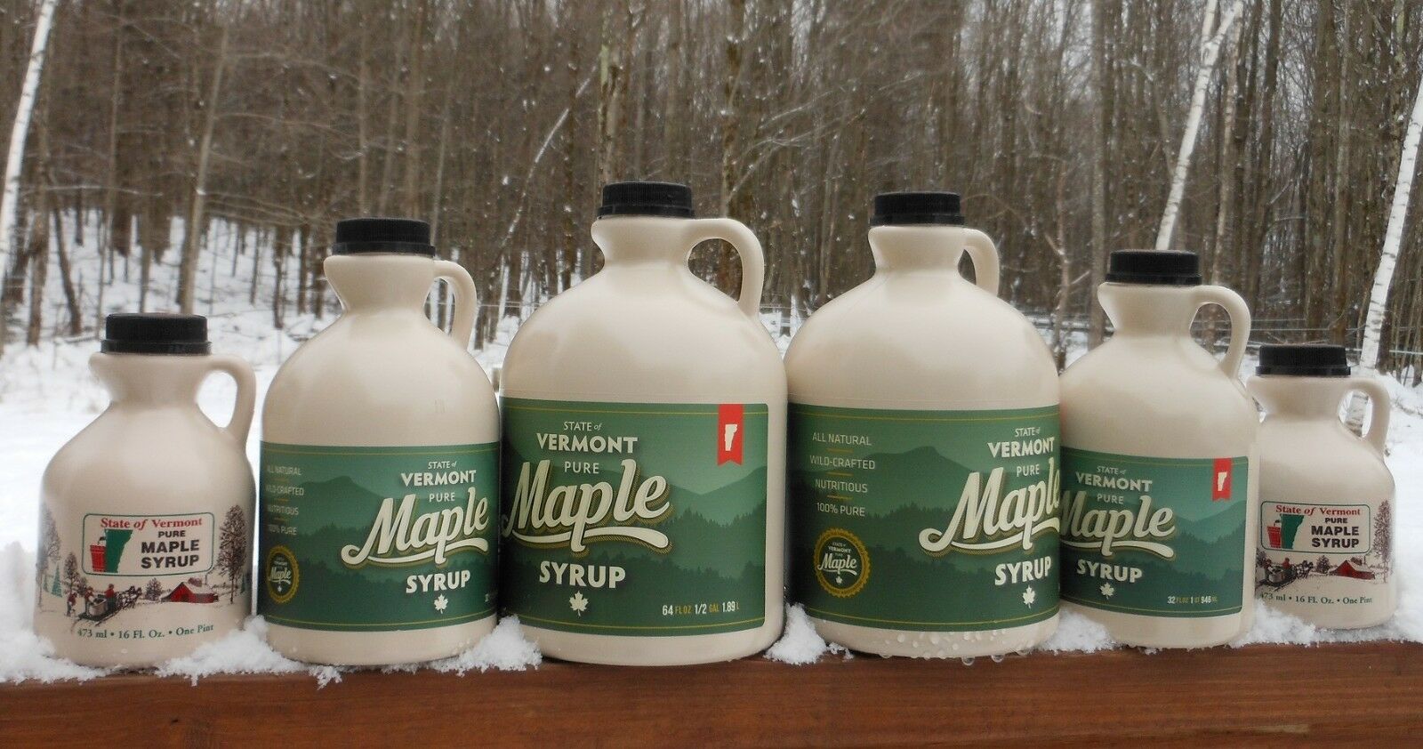 2021 Pure Vermont Maple Syrup-gallon -grade A-amber-award Winning
