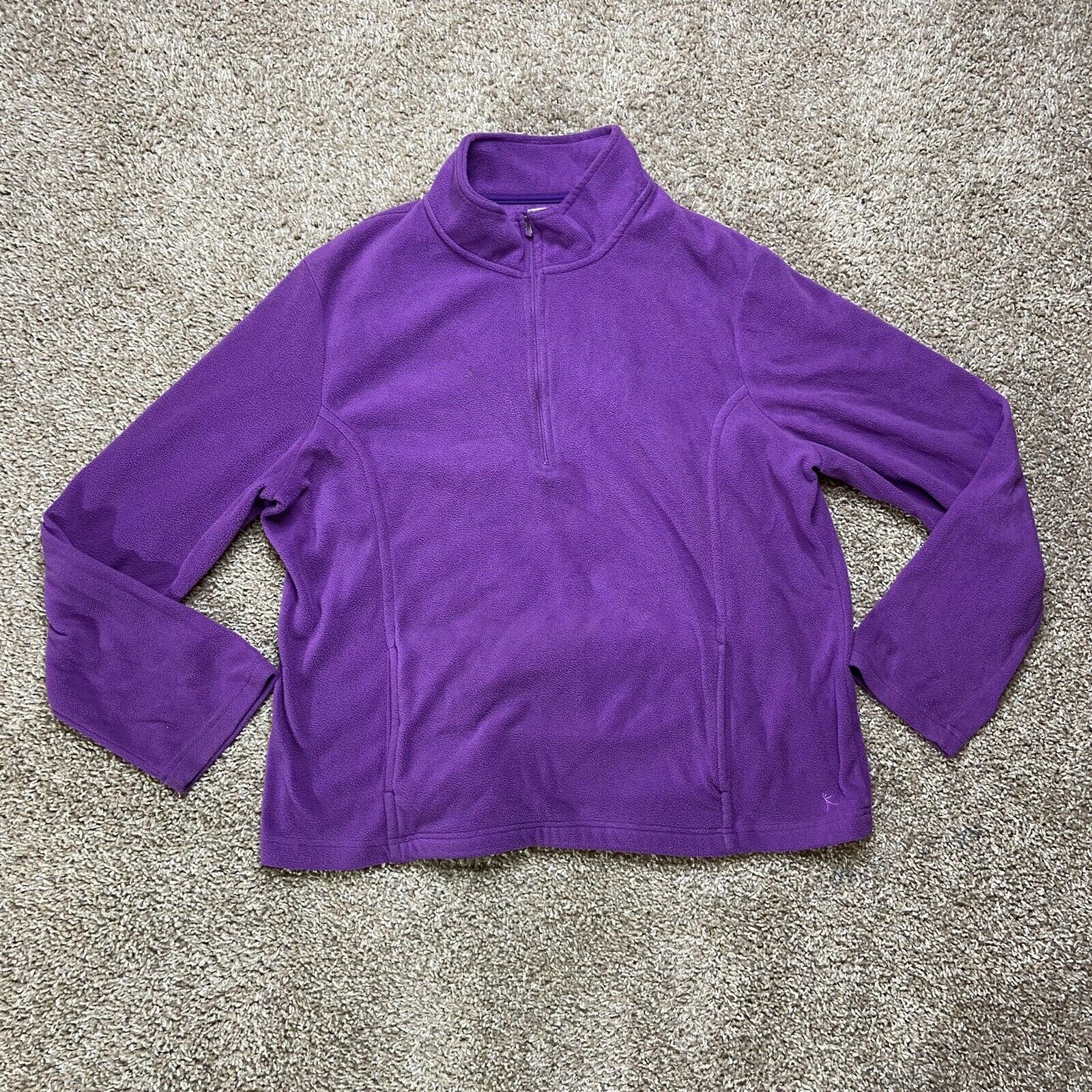 Danskin Now Long Sleeve Jacket Ladies Size Xxl Purple